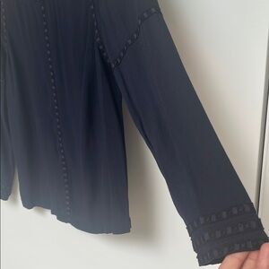 Comptoir Des Cotonniers Navy Blouse